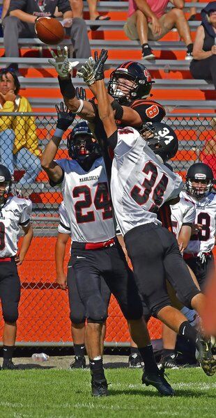 POWERFUL PAIR: Marblehead captains Paquette, Monahan ticketed for college football